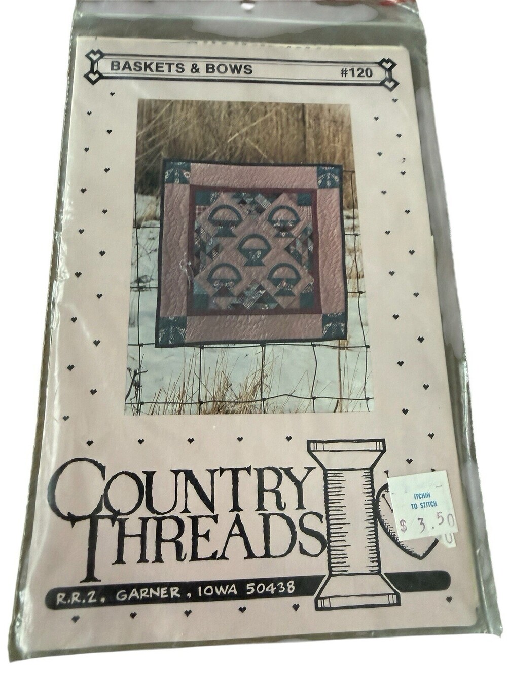 Country Threads Baskets & Bows Quilt Pattern